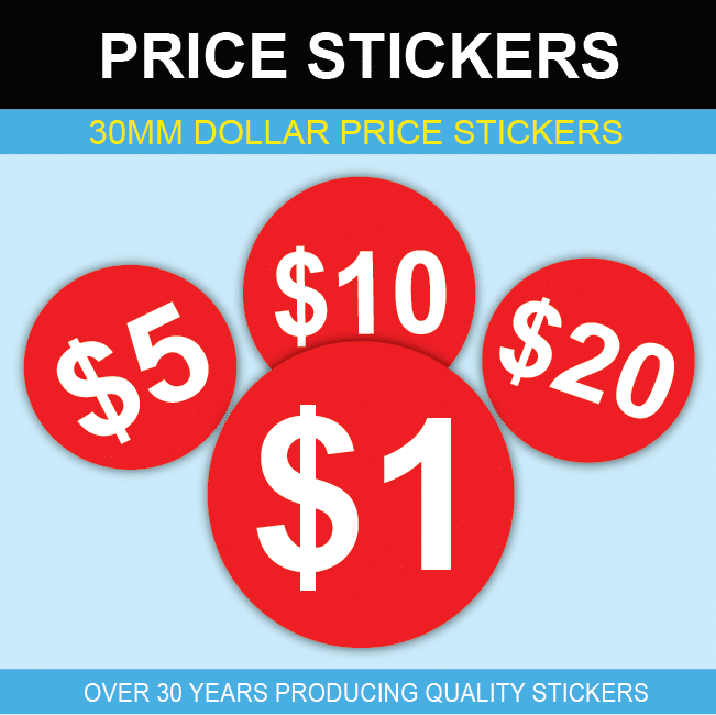 Buy Online $3 Price Label (500 labels) at Best Price