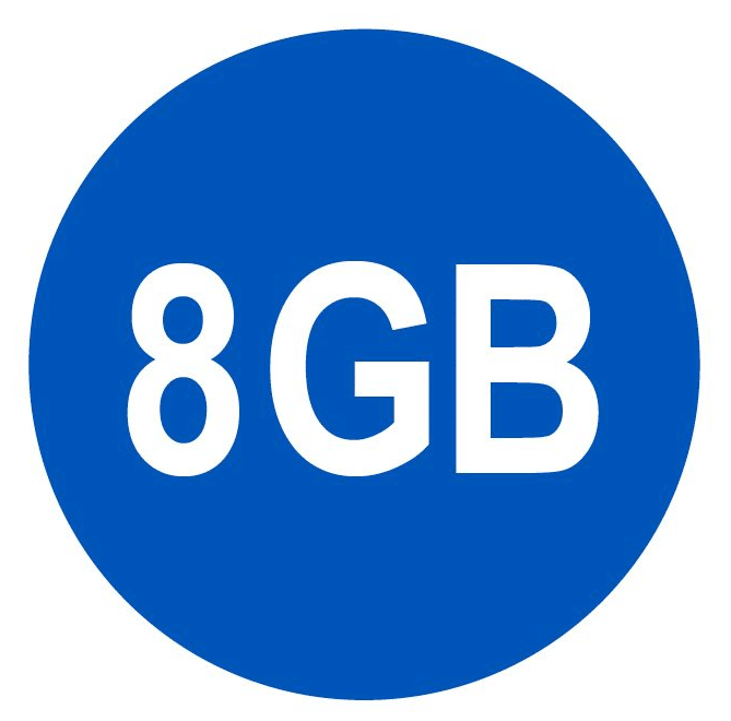 13 mm "GB" Speicher Aufkleber - Bild 8 von 8