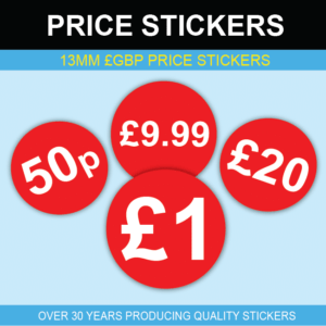 30mm Euro Price Stickers – Price Stickers
