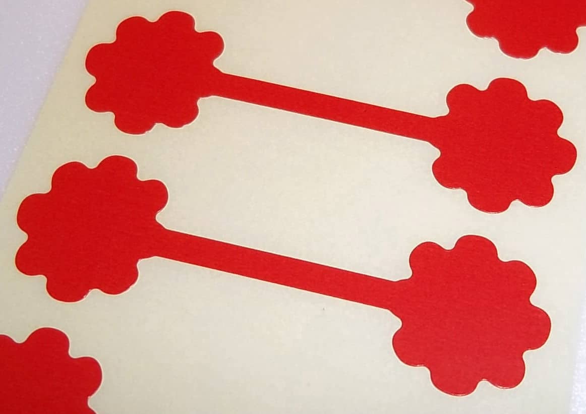 Jwellary Sticker Flower Shaped Jewellery Price Stickers | eBay UK