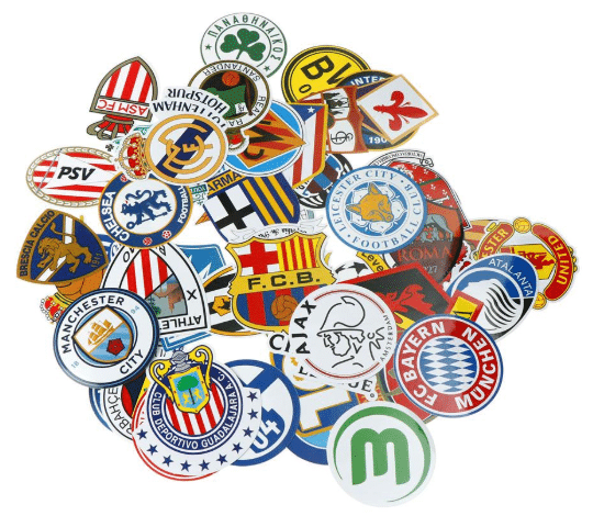 Football Team Stickers